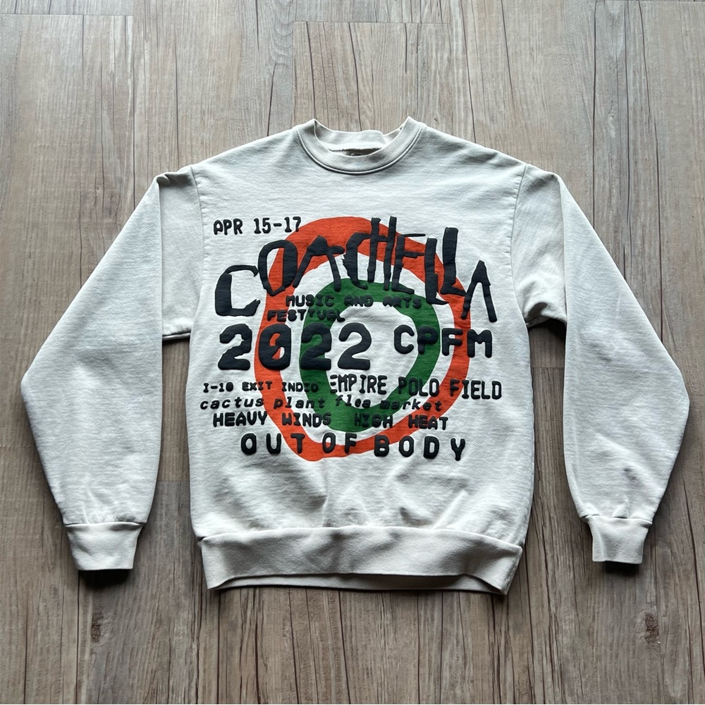 Official Coachella x Cactus Plant Flea Market Crewneck Sweatshirt